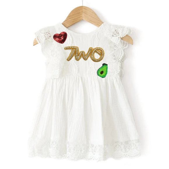 Avocado Dress Second Birthday Dress Clothes Mexican Outfit Cinco de Mayo